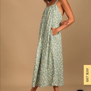 Lulu Green Dress